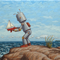 robot sailboat - 
                        H: 28
                          
                        W: 36
                         - 
                        
                        